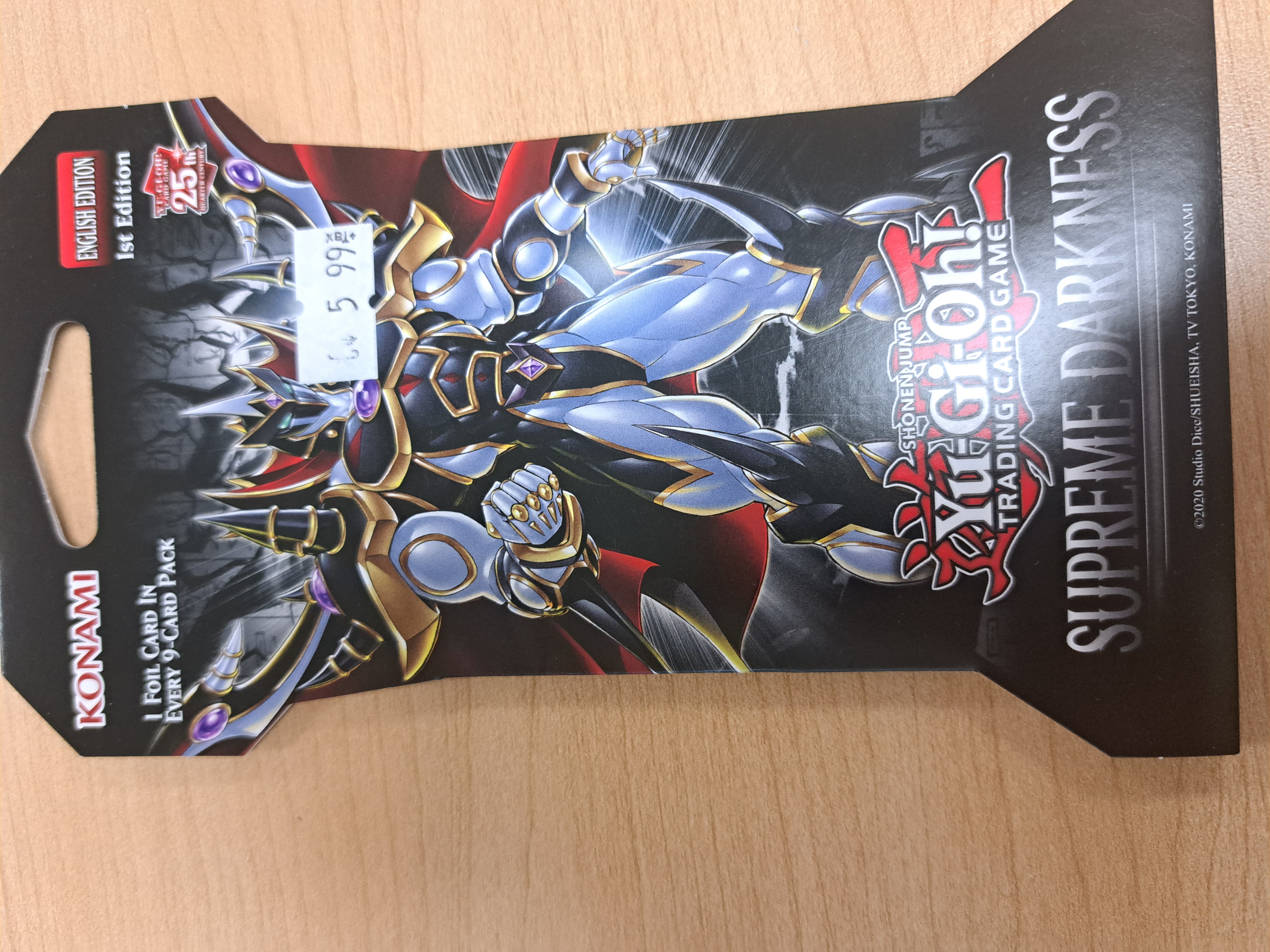 yugioh paquet en supreme darkness